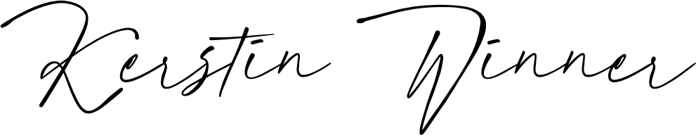 Schriftzug Kerstin Winner